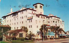 Sarasota Florida, John Ringling Towers Apt Hotel Advertising, Vintage Postcard picture