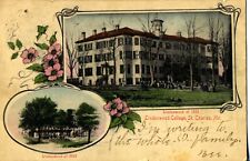2 Views - Lindenwood College, St. Charles, Mo. Missouri Postcard #450 picture