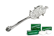 WORMWOOD LEAF ABSINTHE SPOON & 10 SUGAR CUBES +   picture
