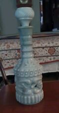 Vintage Collectable Jim Bean  Bottle 1968 Blue And White Marbled. picture