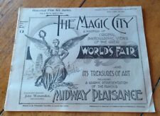 The MAGIC CITY Chicago World's Fair Vol 1 No 12 Apr 2 1894 Midway Plaisance Book picture