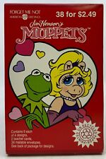 Jim Henson’s MUPPETS NOS Box of 38 Valentines Cards - American Greetings VF-818 picture