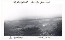 PA Pennsylvania Gettysburg Civil War Wheatfield Battle Vintage Snapshot Photo picture