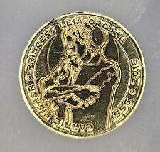 ULTRA RARE Star Wars Rebel/501st Legion Carrie Fisher Memorial V1 Gld Chall Coin picture