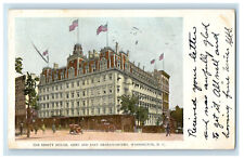 1906 The Ebbitt House, Army and Navy Headquarters Washington DC Postcard picture