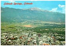 Aerial View of Colorado Springs, Colorado Postcard picture