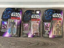 3 Star Wars Shadows of The Empire Luke Leia Xizor Kenner 1996 New picture