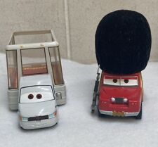 Disney Pixar Cars Pope Pinion IV & SGT. HighGear Diecast Lot of 2 Used See Pics picture