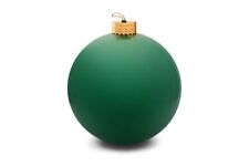 Elf Logic 24” Yardament Large Inflatable Oversized Christmas Ornament Green					 picture