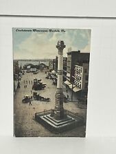 Postcard Confederate Monument Norfolk Virginia VA A65 picture