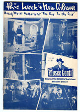 Vintage 1965 THIS WEEK in NEW ORLEANS Souvenir Advertising Booklet Musée Conti picture