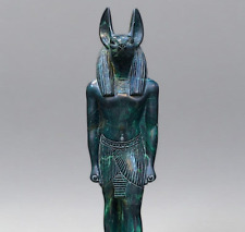 ANUBIS Egyptian Antique Statue Of Ancient Egyptian Pharaonic Antiquities Rare BC picture