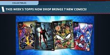 Topps Marvel Collect Topps Now 2024 JUNE 5 RARE SILVER 7 CARD SET DIGITAL picture