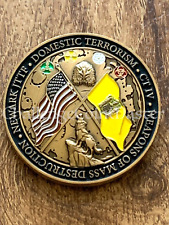E58 FBI Newark Division JTTF Joint Terrorism Task Force Police Challenge Coin picture