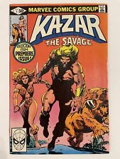 Ka-Zar the Savage #1, 1981 Bronze Age, Marvel Comics Group Comic Book picture