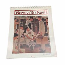 Vintage Wall Calendar 1991 NORMAN ROCKWELL  12 x 14 Spiral Bound NEVER USED picture