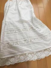 Antique Cotton Lace Petticoat Dress picture