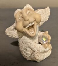 Vintage World of Krystonia Poffles Figurine #1401 with Crystal Laughing 1988 picture