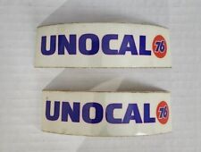 Vintage Unocal 76 Union Oil & Gas Reflective Sticker 2