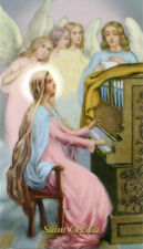 Prayer to Saint Cecilia N - Laminated Holy Cards 25 CARDS picture