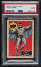 1966 A&BC Batman Black Bat Batman #1 PSA 2 04le picture