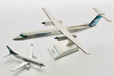 Skymarks WestJet Q400 model 1:100 scale *with* Diecast Plane *READ* picture