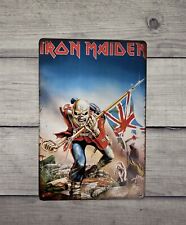 Iron Maiden Vintage Style Tin Metal Bar Sign Poster Man Cave Collectible New picture