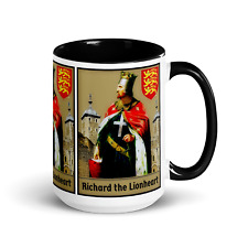 Richard the Lionheart King Richard I of England 12th century FAN Coffee Mug 15oz picture