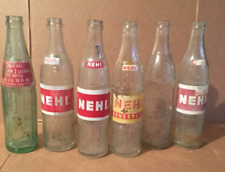 Vintage Nehi, Diet Rite ACL soda bottle lot of 6.  North Carolina, Virginia picture