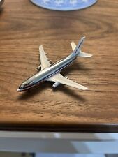 Jet-X Braniff Boeing 737-200 Model Aircraft, 1/400 Scale JX590 N458AC, Chrome picture