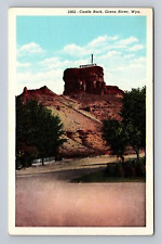 WB Postcard Green River WY Castle Rock picture