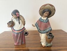 Lladro - Boy & Girl Carrying Water Jugs (lot of 2) (retired) picture