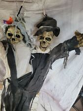 Kids of America skeleton bridegroom hanging AS IS Halloween prop display picture