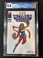 Women of Marvel #1 2023 CGC 9.8 Caselli Variant Marvel Comics Small On Case picture