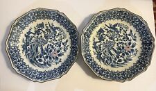 Matching Set Of 2 Takahashi Of San Francisco 12” Plates Perfect Condition picture