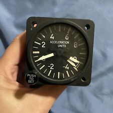 2 1/4 inch Aircraft Accelerometer, G-Meter GM510-2 Falcon Gauge Acceleration picture