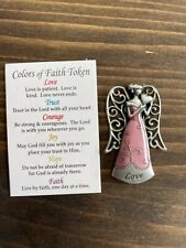 Ganz Colors of Faith Angel Pocket Token Charm (Pick A Color) picture