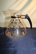 Retro Water Pitcher Coffee Pot Tall Mid Century Modern Vintage picture