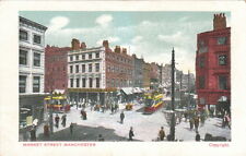 Postcard Market Street Manchester UK  picture
