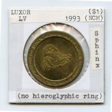 1.00 Token from the Luxor Casino Las Vegas Nevada NCM 1993 Sphinx No Ring picture
