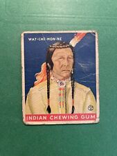 1933 Goudey Indian Gum, # 202, Series 288,  Tough Series, Poor  Card picture