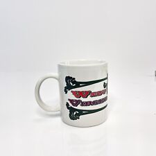 Vintage Coffee Mug - West Virginia Cardinal Flowers  - Tea Collectable Art Retro picture
