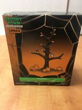 2000 Lemax Spooky Town Collection #03323A Spooky Tree With Pumpkins  Retired picture