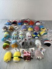 BNWT Tsum Tsum Plush Lot Of 28 Various Characters 3.5” Disney Bambi Stitch Dumbo picture