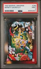 1992 Marvel Universe Card #189 Infinity Gauntlet Mint PSA 9 picture