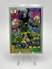 1991 Marvel Super-Villains Impel Trading Cards #76 Baron Mordo Set Break NM+ picture