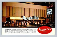 Reno NV-Nevada, Harrah's Club, Advertisement, Antique, Vintage Postcard picture