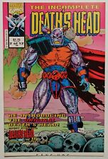 The Incomplete Death's Head #2 of 12 RARE ERROR COPY TUCK 1992 Marvel VF/NM picture