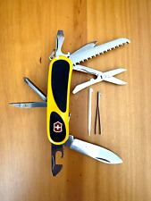 Victorinox Swiss Army Knife Evolution S18 Grip w/10 Tools Yellow picture
