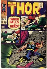 Thor #149 Marvel 1968 KIRBY 2nd App. Wrecker & Origin Black Bolt & Inhumans VG picture